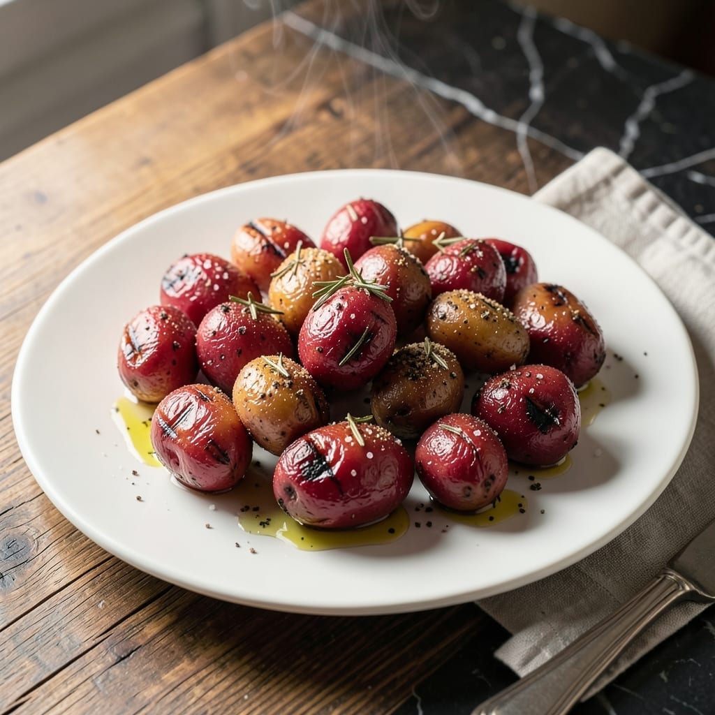 Grilled Small Red Potatoes Recipe: Crispy Skins With Buttery Centers