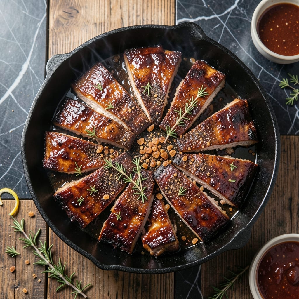 Baked BBQ Country Style Ribs Recipe: Oven-Baked Sticky Sweetness