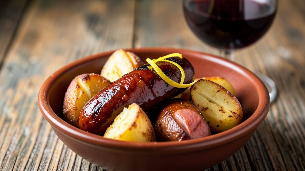Baked Smoked Sausage And Potatoes Recipe: Crispy Top, Juicy Bites in One Pan