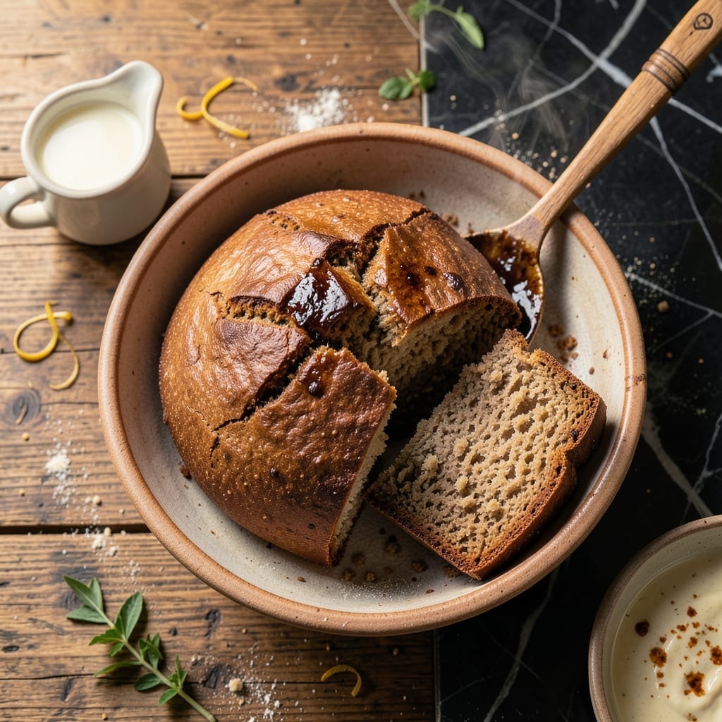 Brown Bread Recipe Ireland: Traditional Irish Soda Bread With Molasses