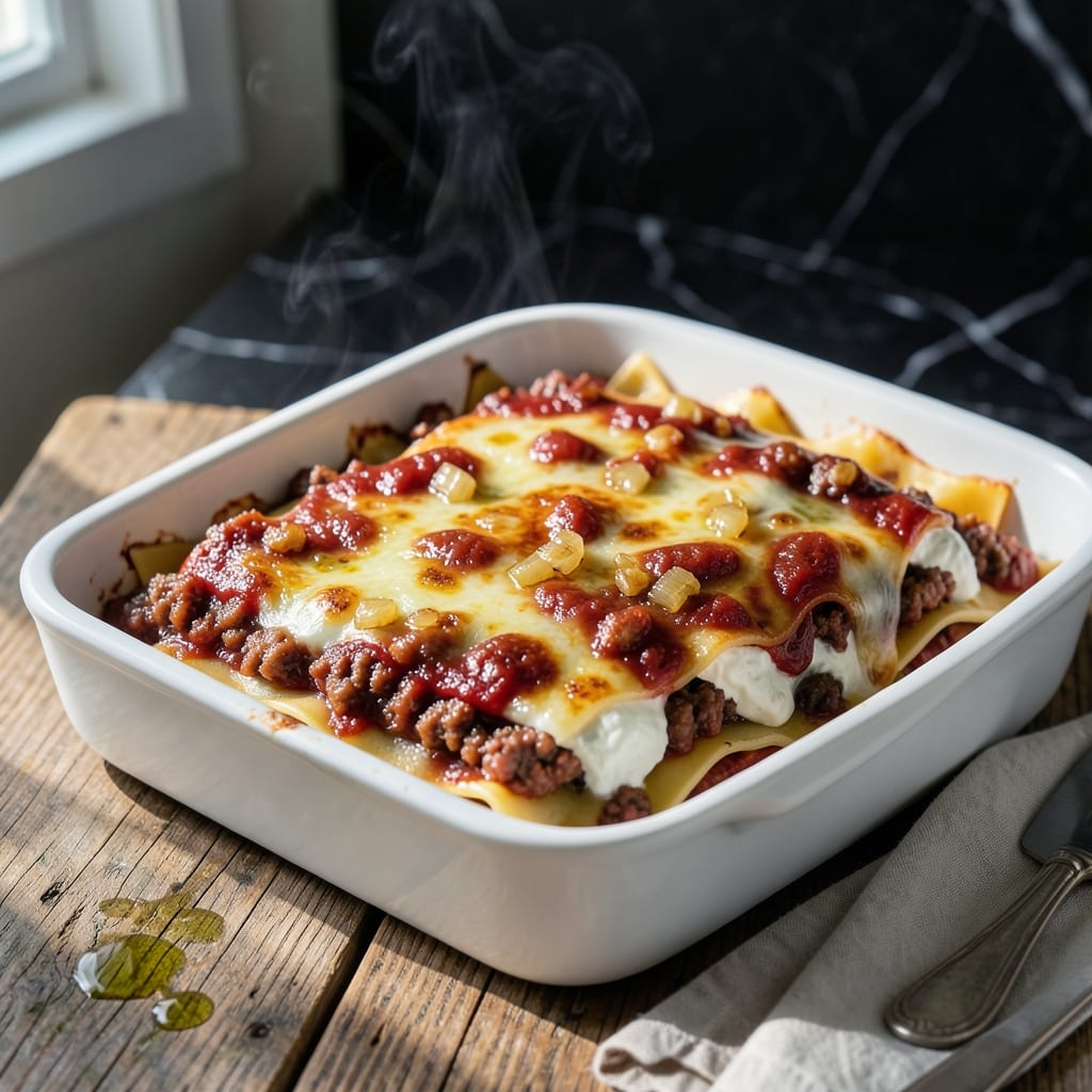 Easy Lasagna Recipe for 2: Perfectly Portioned Layers of Cheesy Goodness
