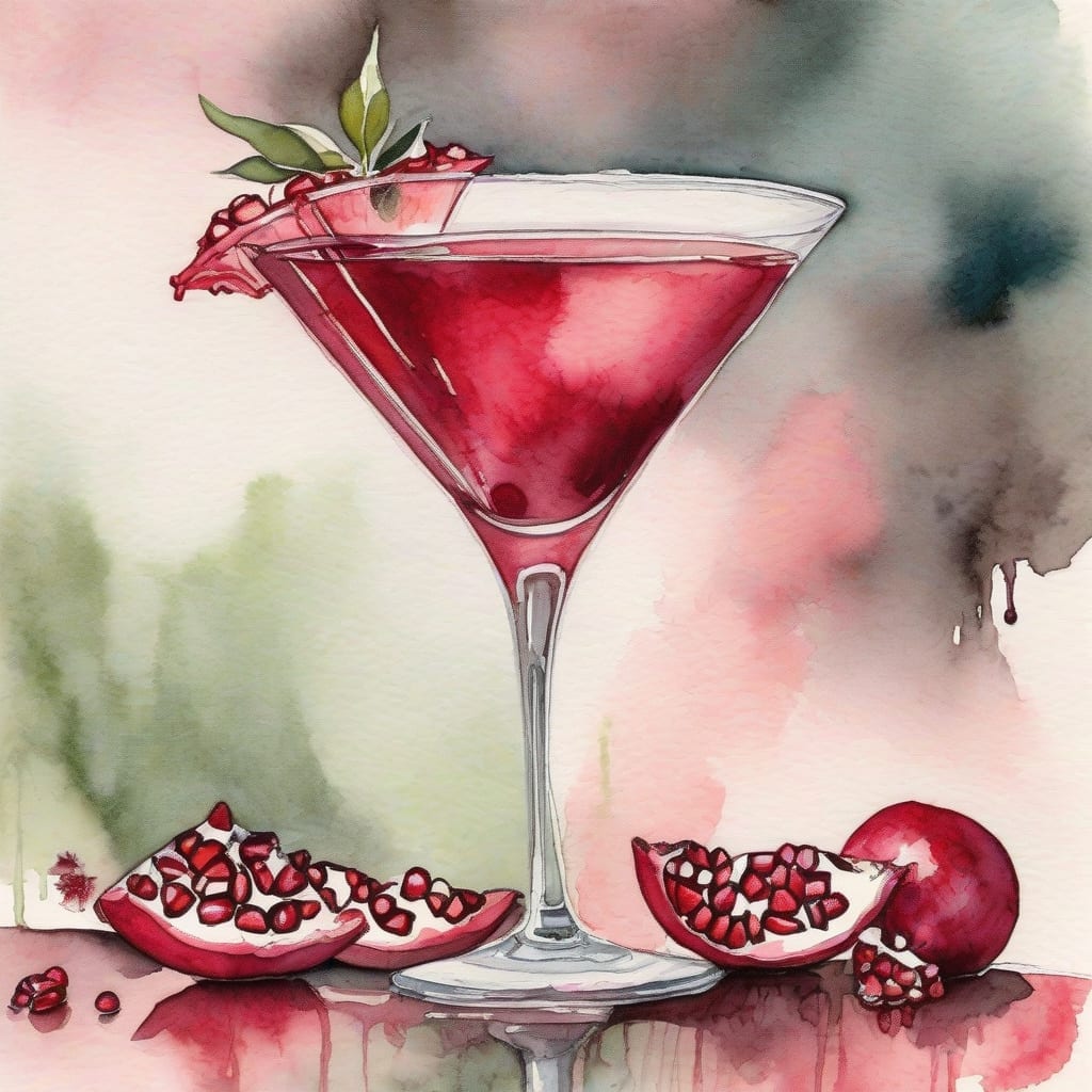 ruth chris pomegranate martini recipe