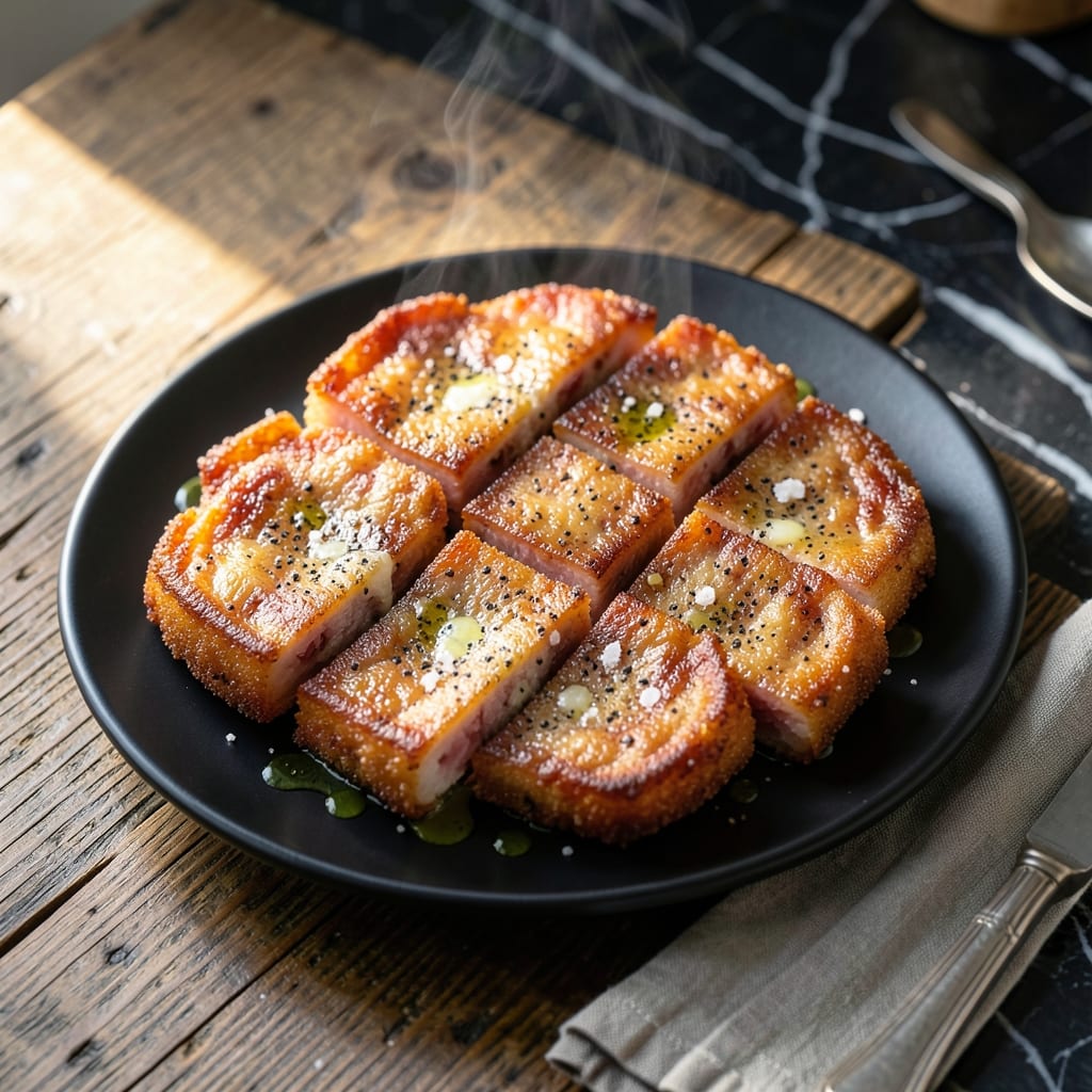 Recipe for Fried Spam: Crispy Edges and Savory Nostalgia