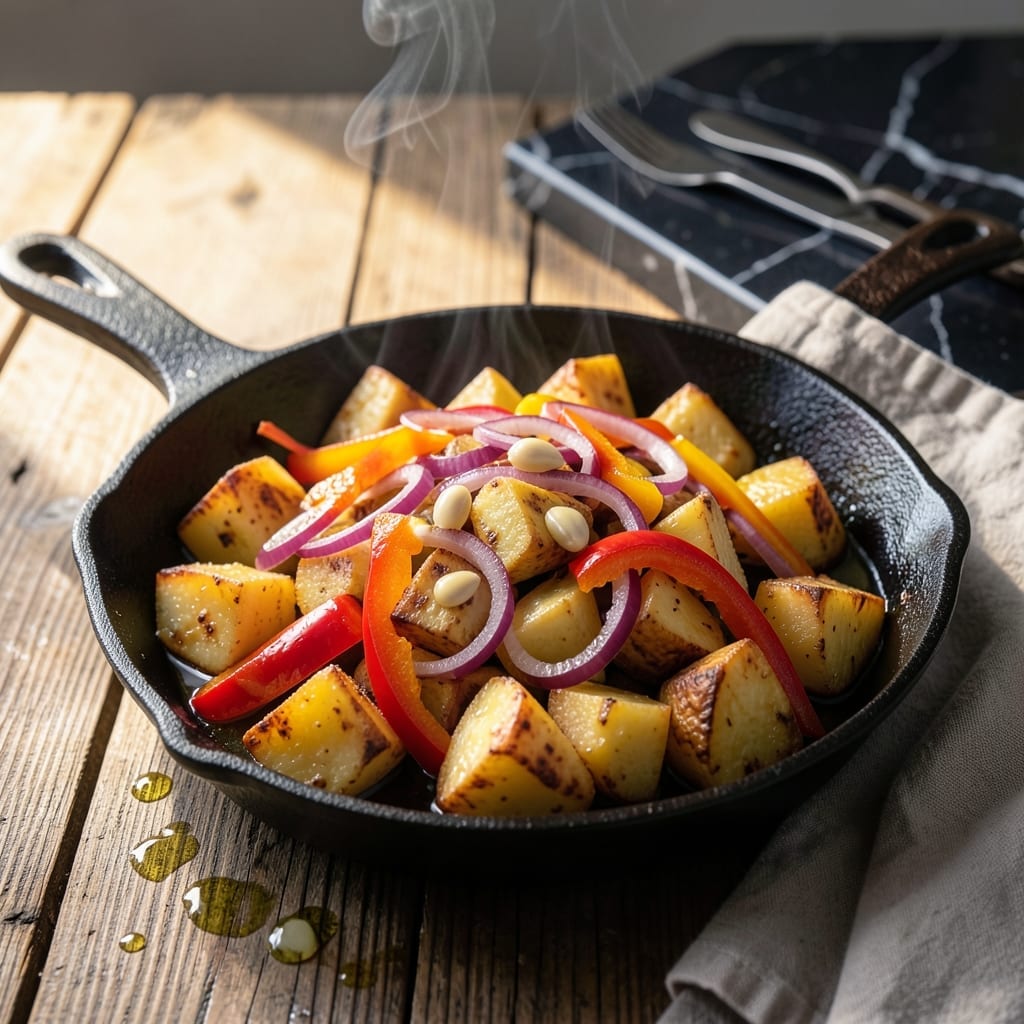 Sunrise Medley Potatoes Recipe: Colorful Breakfast Hash With Crispy Edges