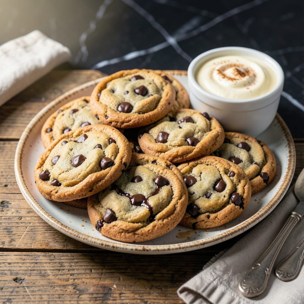 Chocolate Chip Cookie Recipe With Vanilla Pudding: Ultra Soft Centers With Crisp Edges