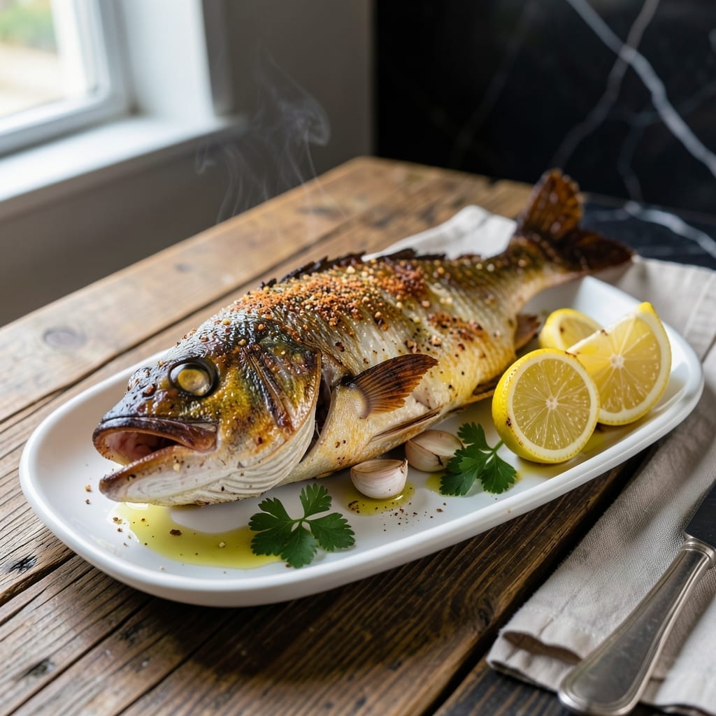 Baked Whole Catfish Recipe: Crispy Skin and Flaky Flesh