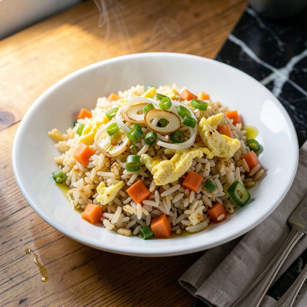 Fried Rice Recipe With White Rice: Wok-Tossed Savory Bites in Minutes