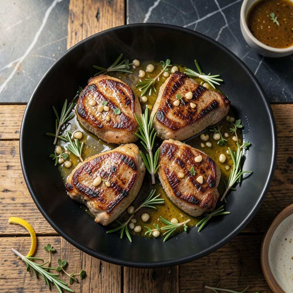Recipe for Air Fryer Lamb Chops: Herb-Crusted and Juicy in Minutes