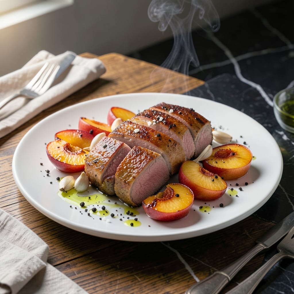 Pork Tenderloin With Peaches Recipe: Sweet and Savory Summer Grill