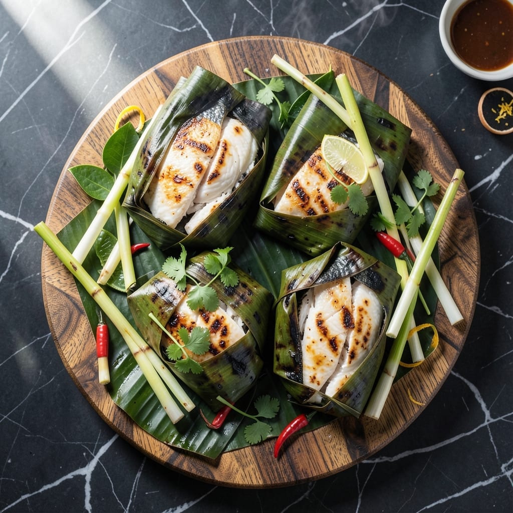 Banana Leaf Wrapped Fish Grill Recipe: Smoky Aromatic Parcel of Flavor