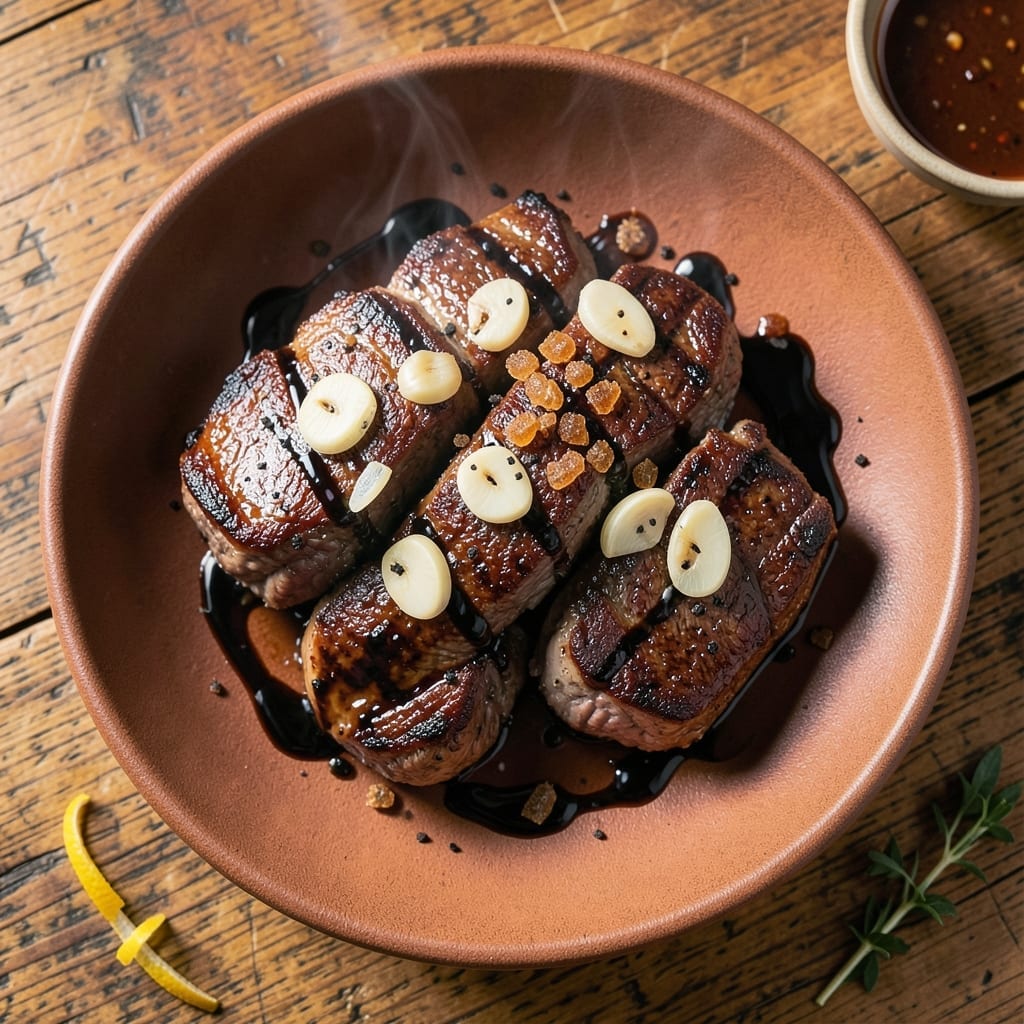Recipe for Eye of Round Steaks: Marinated to Tender Juiciness