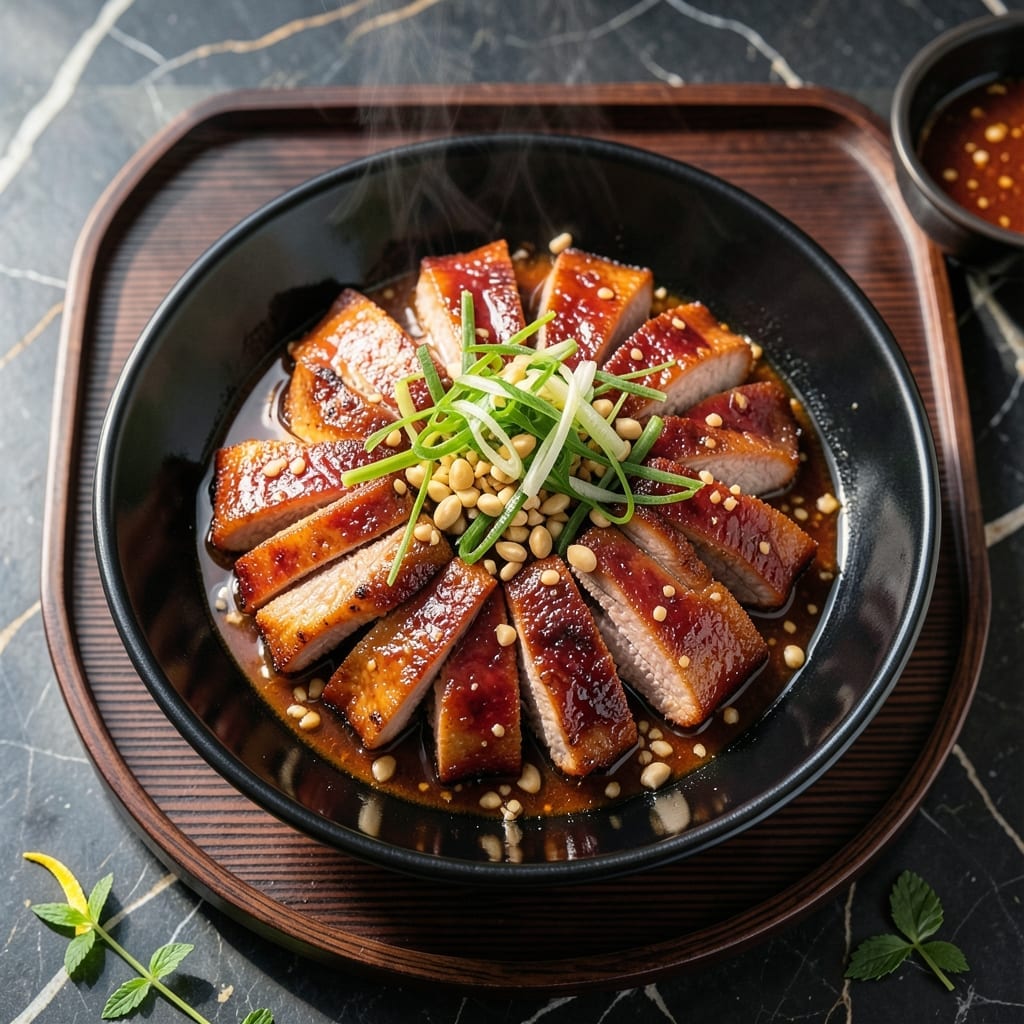 Chinese BBQ Pork Appetizer Recipe: Sticky Sweet Char Siu Bites