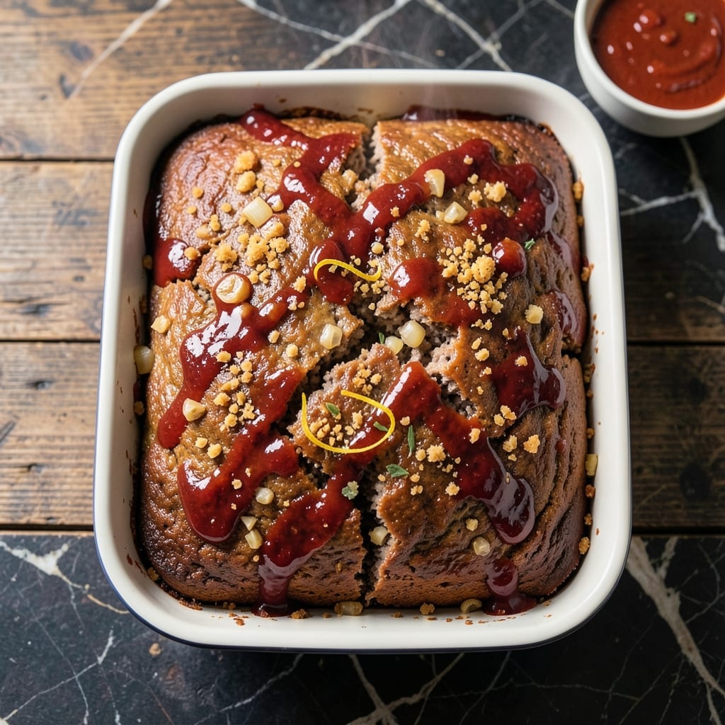 Pork Meatloaf Recipe: Moist Center With Savory Glaze