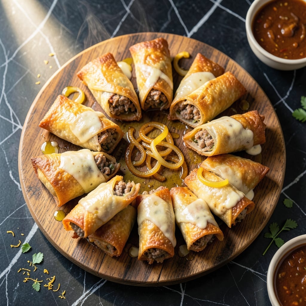 Nigerian Egg Rolls: Crispy Golden Puffs With Spiced Beef Filling