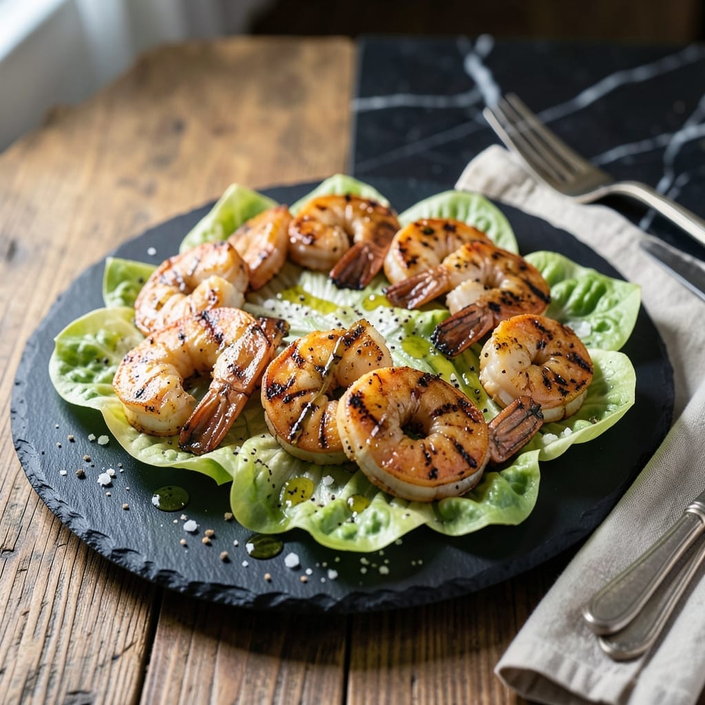 Grilled Shrimp Lettuce Wraps Recipe: Smoky Char Meets Crunchy Freshness