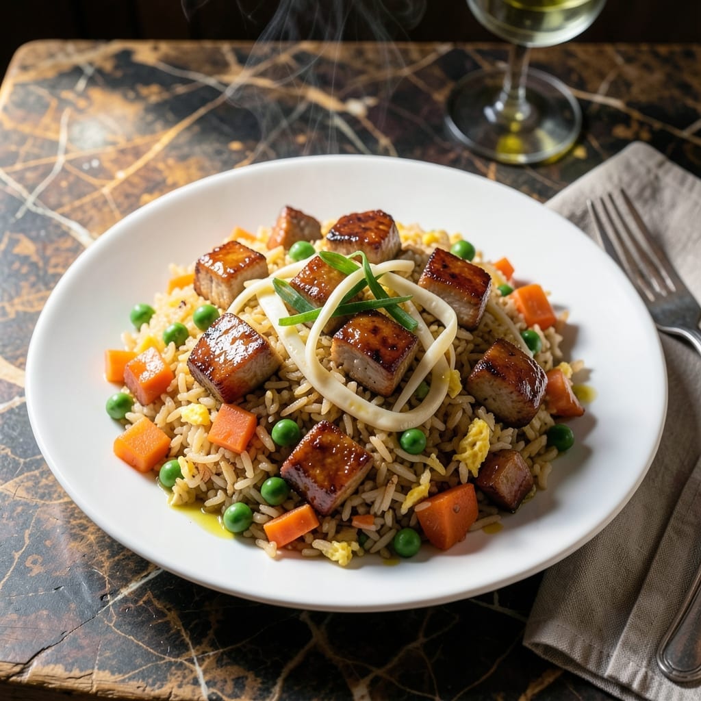 Barbecue Pork Fried Rice Recipe: Smoky Sweetness Meets Wok-Tossed Perfection