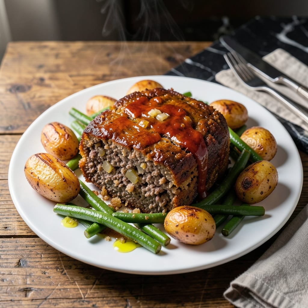 Gordon Ramsay Meatloaf Recipe: Juicy Beef With Herb-Infused Glaze