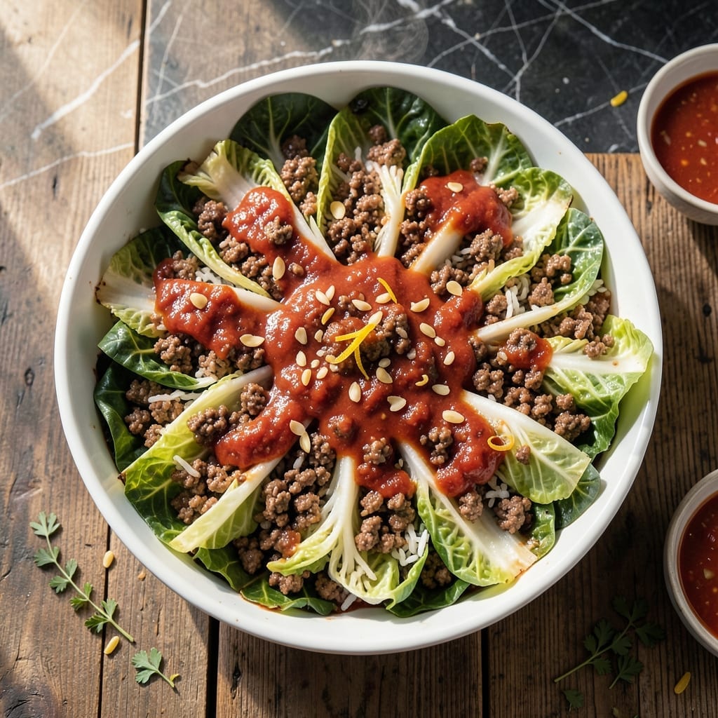 Stuffed Cabbage Casserole Recipe With Ground Beef: Layered Savory Comfort in One Dish