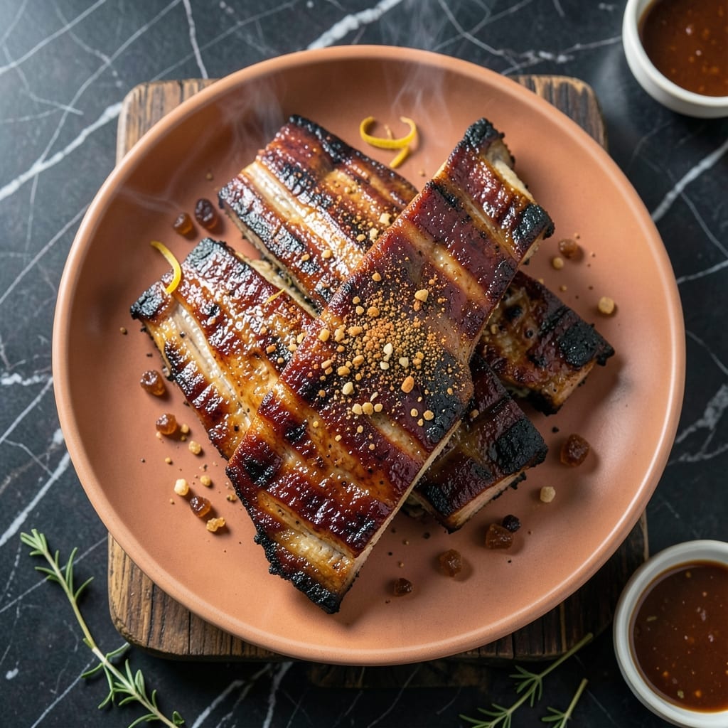 Gas Grilled Pork Spare Ribs Recipe: Smoky Char With Fall-Off-The-Bone Tenderness