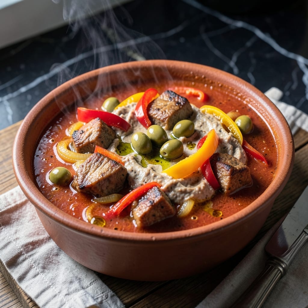 Recipe Kaldereta: Filipino Goat Stew With Rich Tomato Base