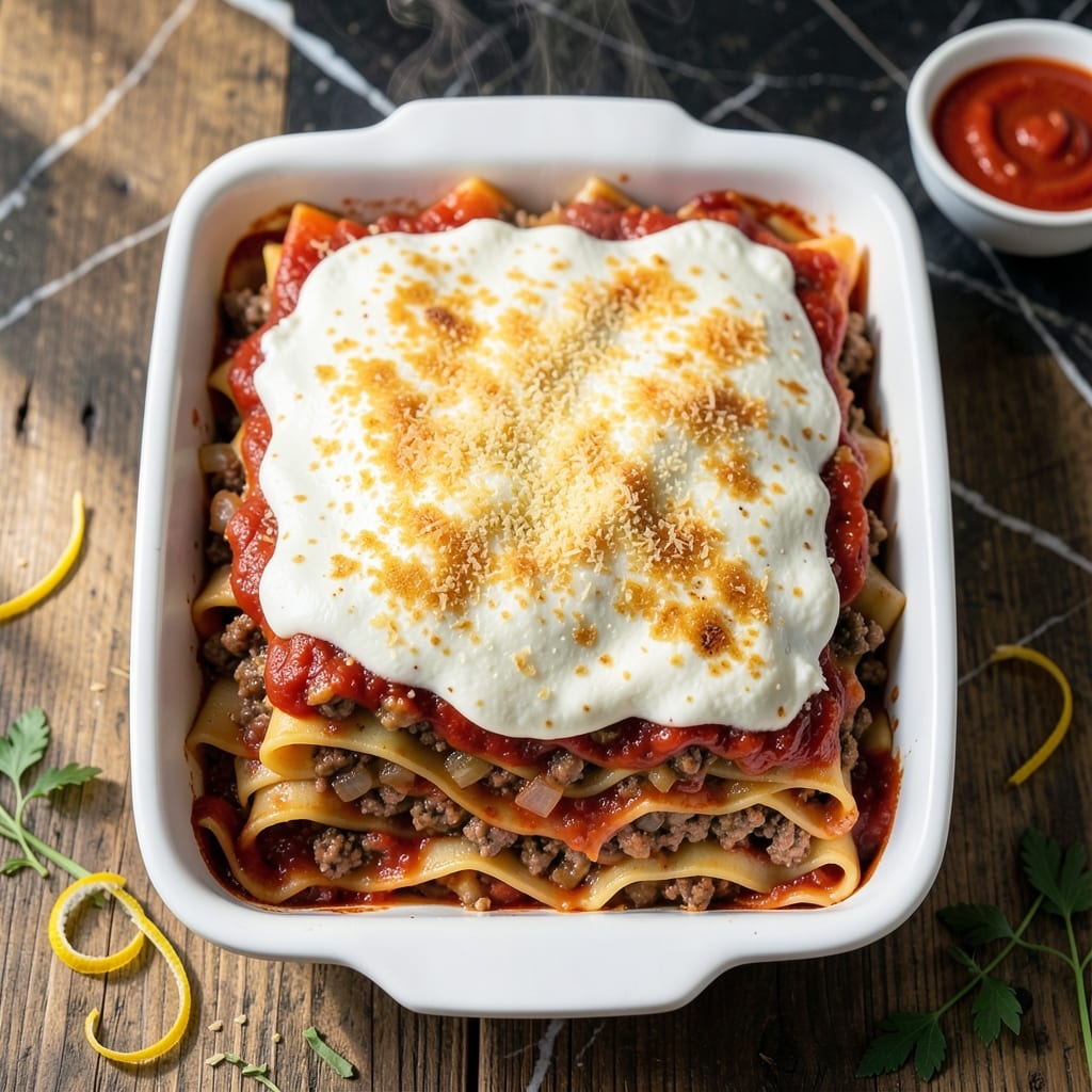 Good Housekeeping Lasagna Recipe: Layered Pasta With Rich Meat Sauce