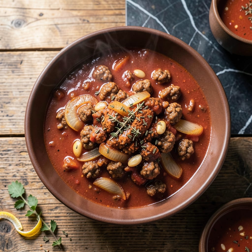 Goulash Recipe With Tomato Soup: Hearty Paprika-Infused Bowl