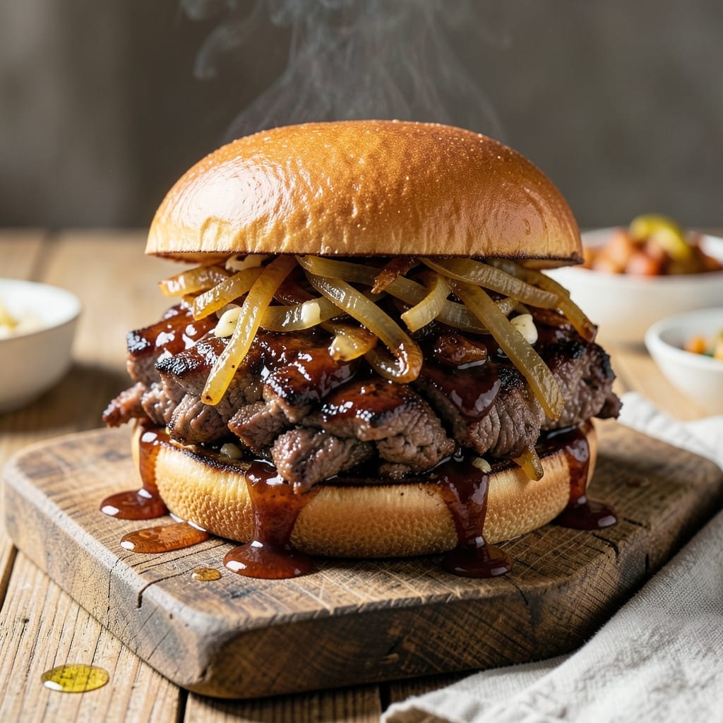 Slow Cooked Barbecued Beef Sandwiches Recipe: Melt-in-Your-Mouth Tender Pulled Beef