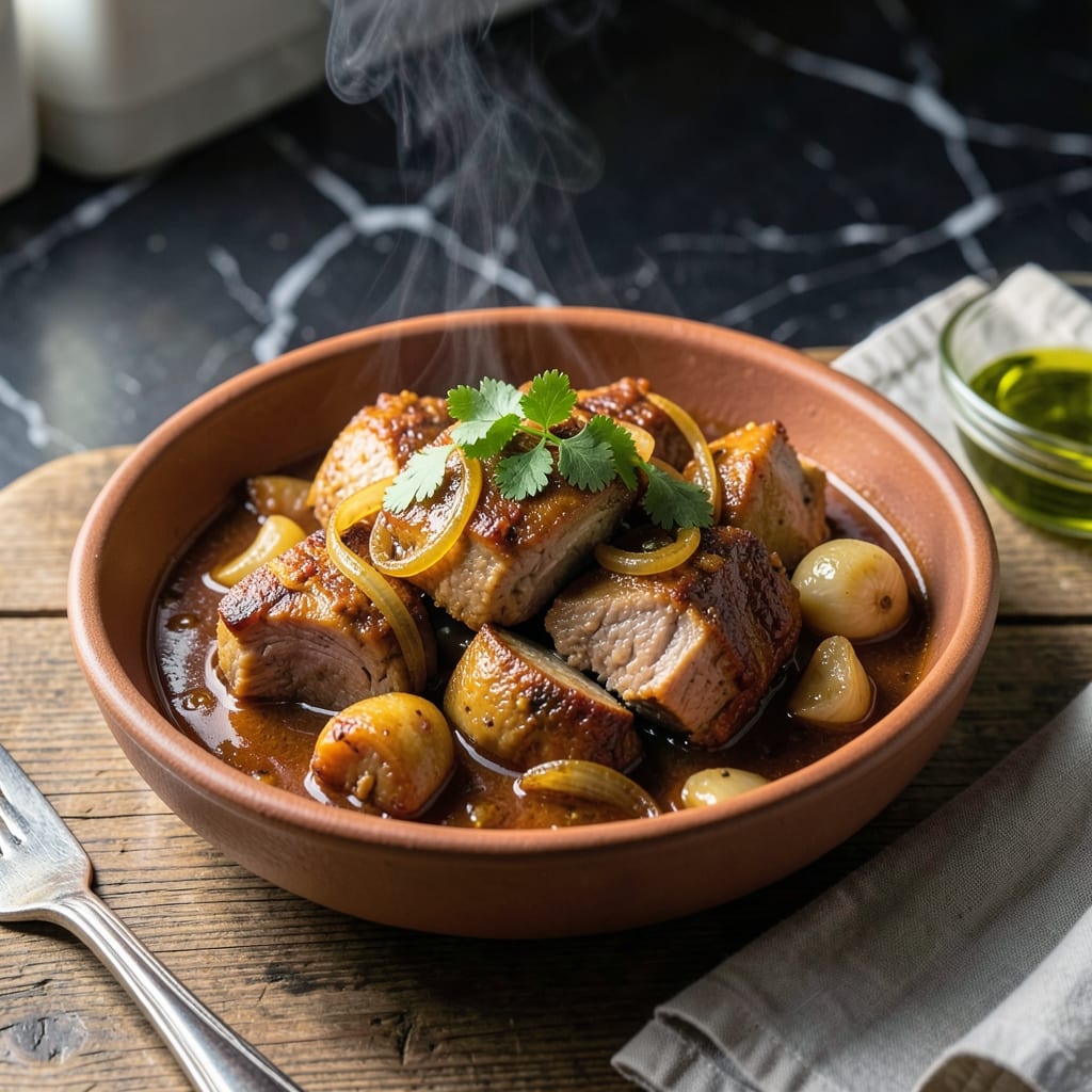 Pork Vindaloo Recipe Pressure Cooker: Spiced Vinegar Tang in 30 Minutes
