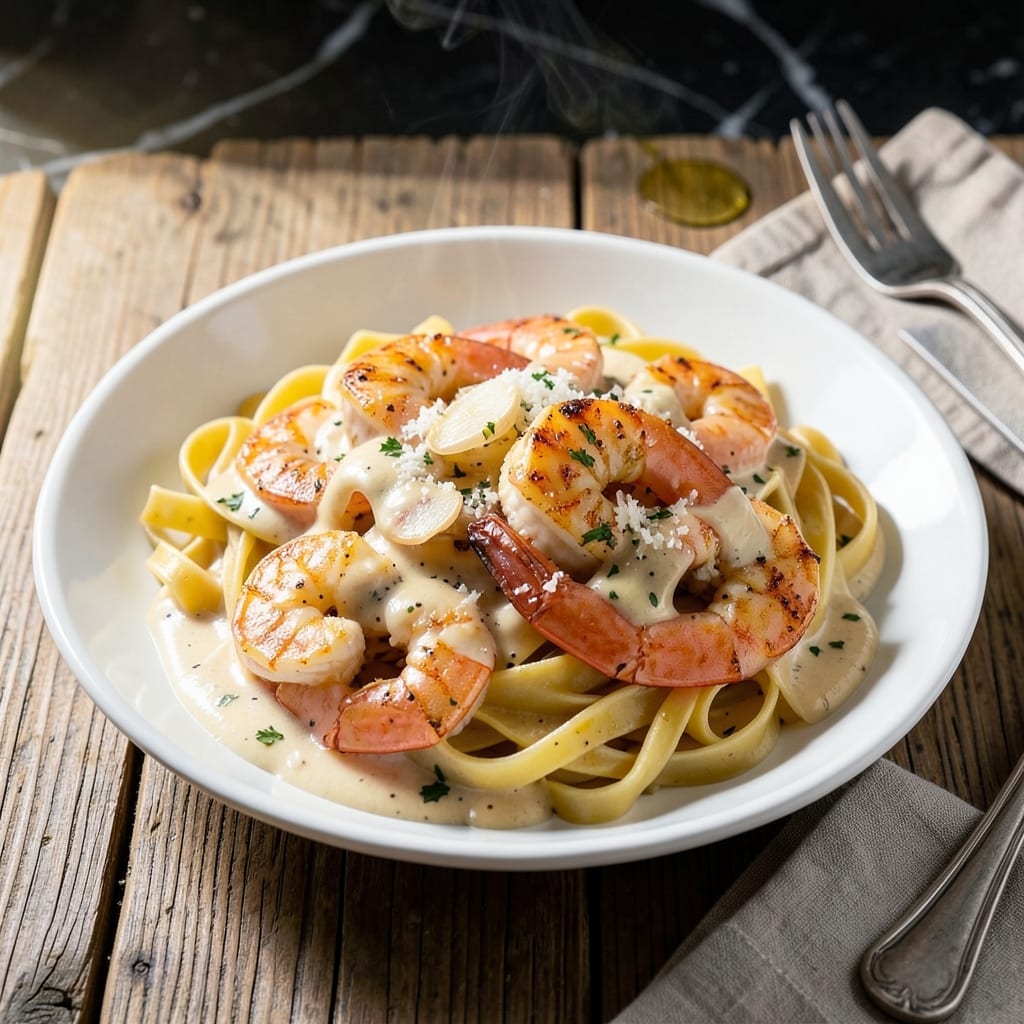 Alfredo Sauce Recipe For Shrimp: Rich Creaminess With Succulent Seafood