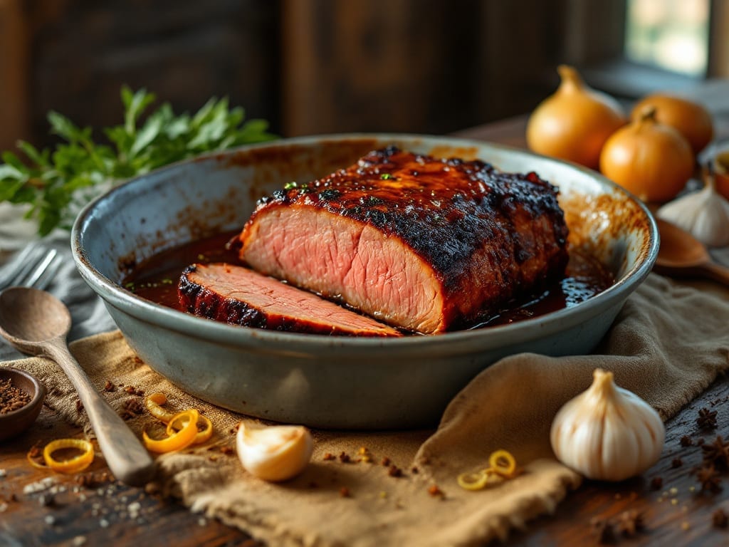Air Fry Brisket Recipe: Smoky Crispy Crust With Fall-Apart Tenderness