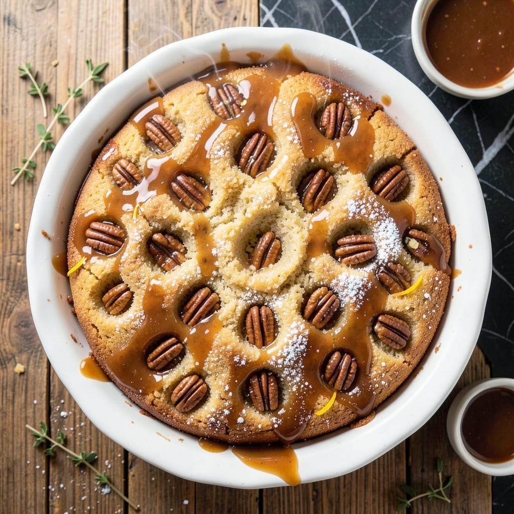 Butter Pecan Praline Poke Cake Recipe: Gooey Caramel Layers in Every Slice