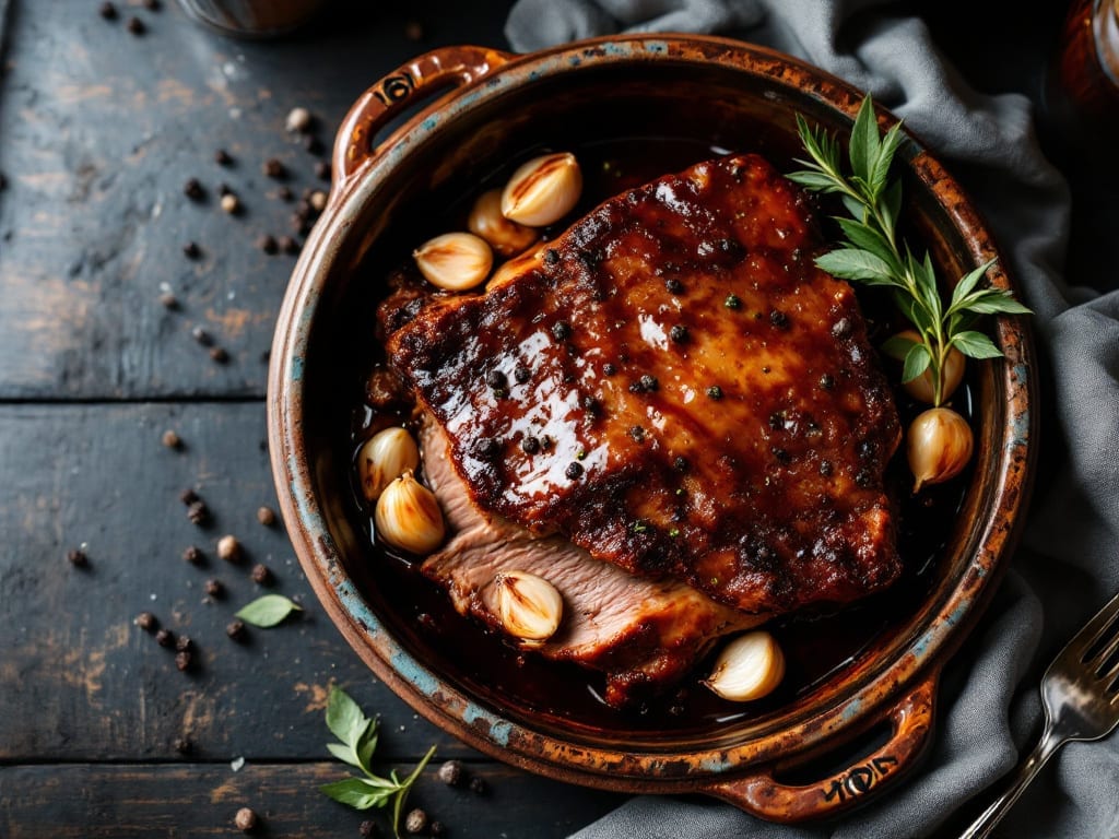 Traditional Jewish Beef Brisket Recipe: Spiced Wine-Braised to Fall-Apart Richness