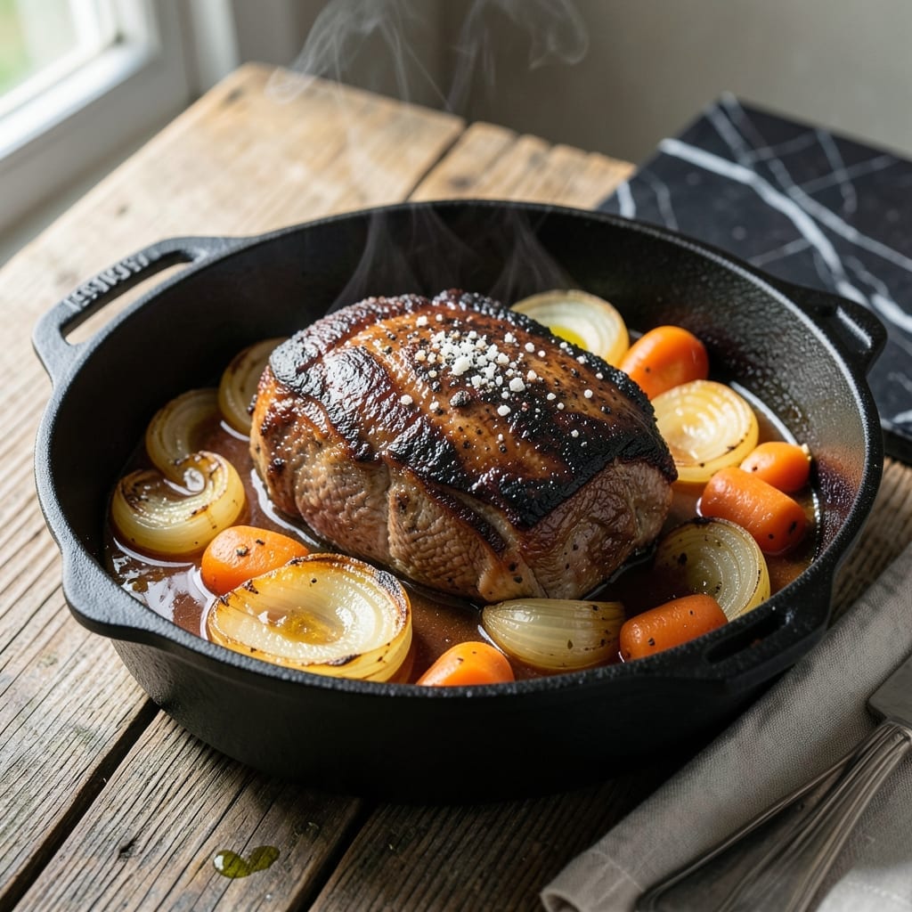 Pot Roast Recipe Oven: Melt-In-Your-Mouth Braised Beef