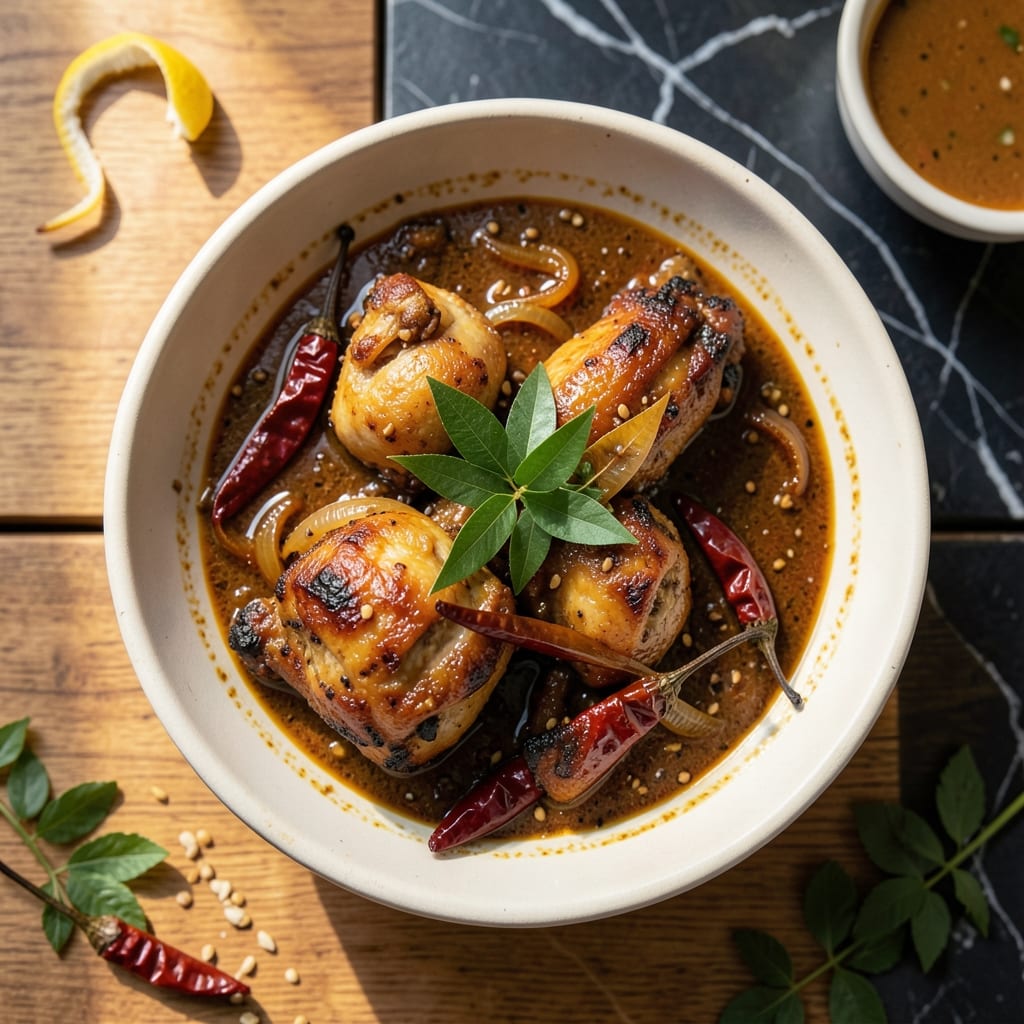 Dry Chicken Curry Recipe Kerala Style: Coconut-Spiced Weeknight Delight