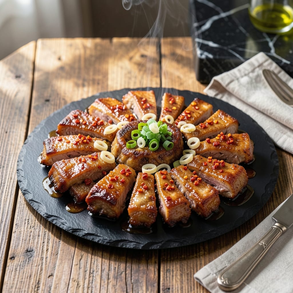 Korean Style Pork Ribs Recipe: Sweet and Savory Grilled Delight