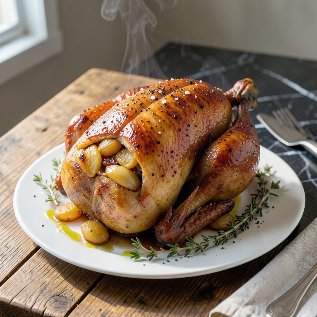 Recipe For Cooking A Whole Chicken In A Slow Cooker: Hands-Free Herb-Infused Juiciness