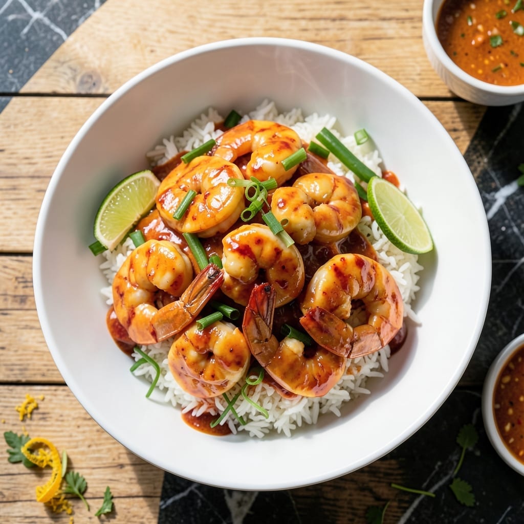 California Fish Grill Dynamite Shrimp Bowl Recipe: Spicy Mayo-Drizzled Seafood Delight