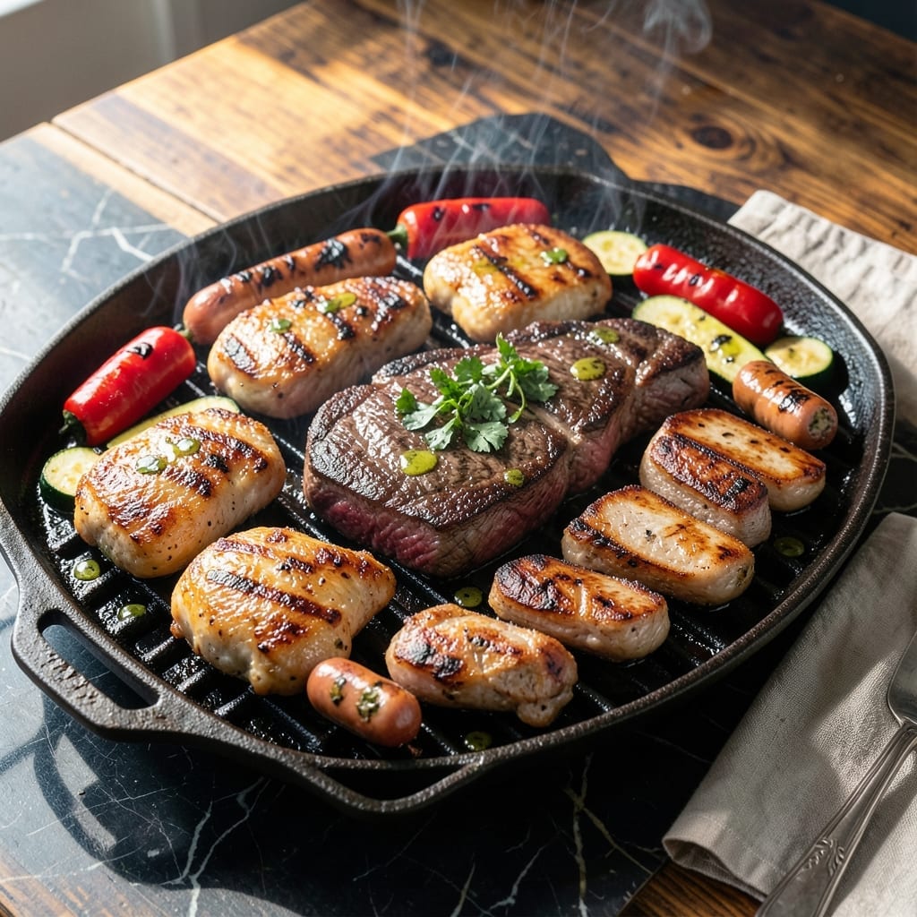 Argentinian Mixed Grill Recipe: Smoky Charred Meats and Veggies