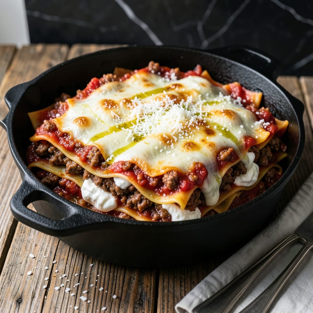 One Pot Lasagna Recipe With Ricotta Cheese: Layered Comfort Without the Mess