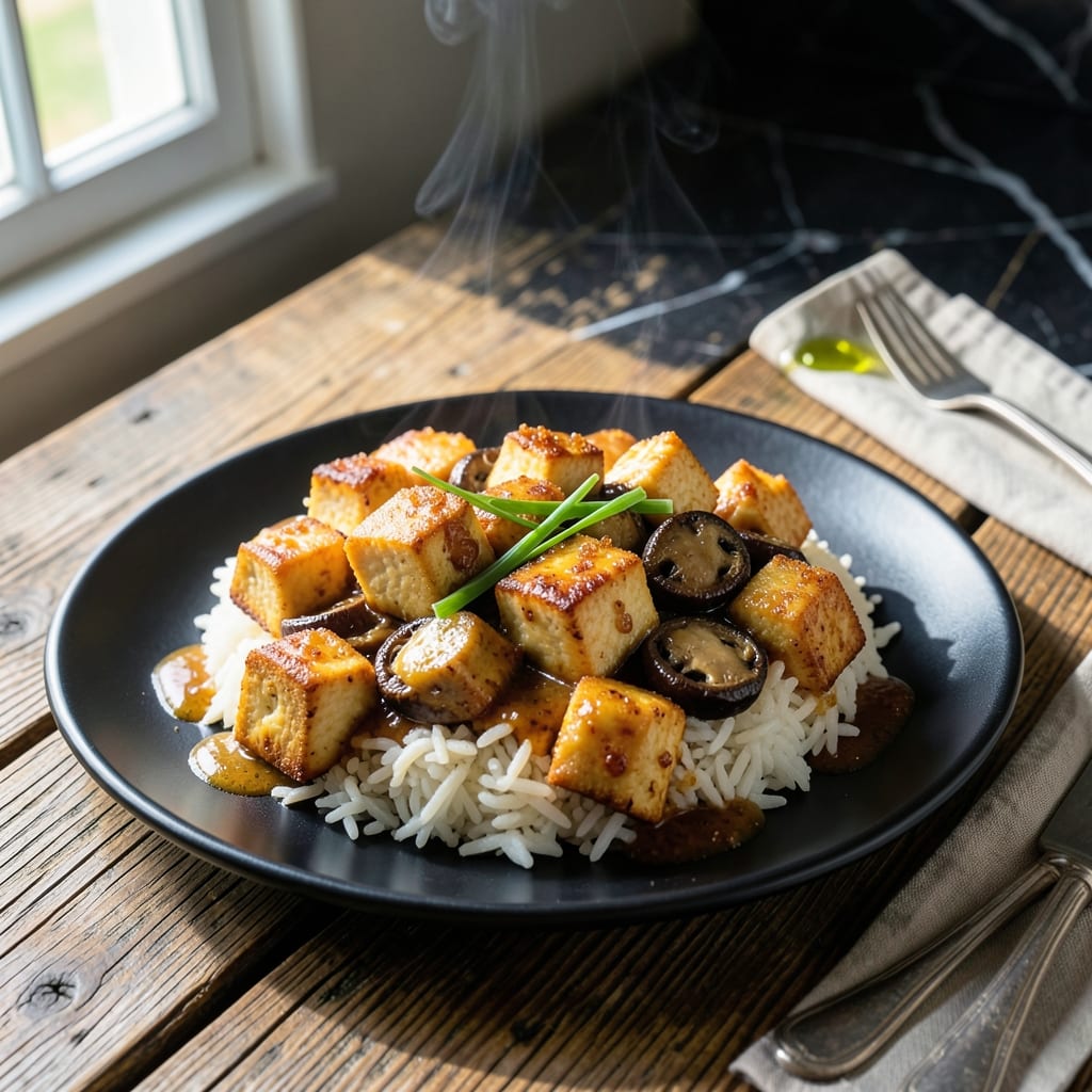 Mongolian Rice Recipe Veg: Savory Soy-Glazed Stir-Fried Delight
