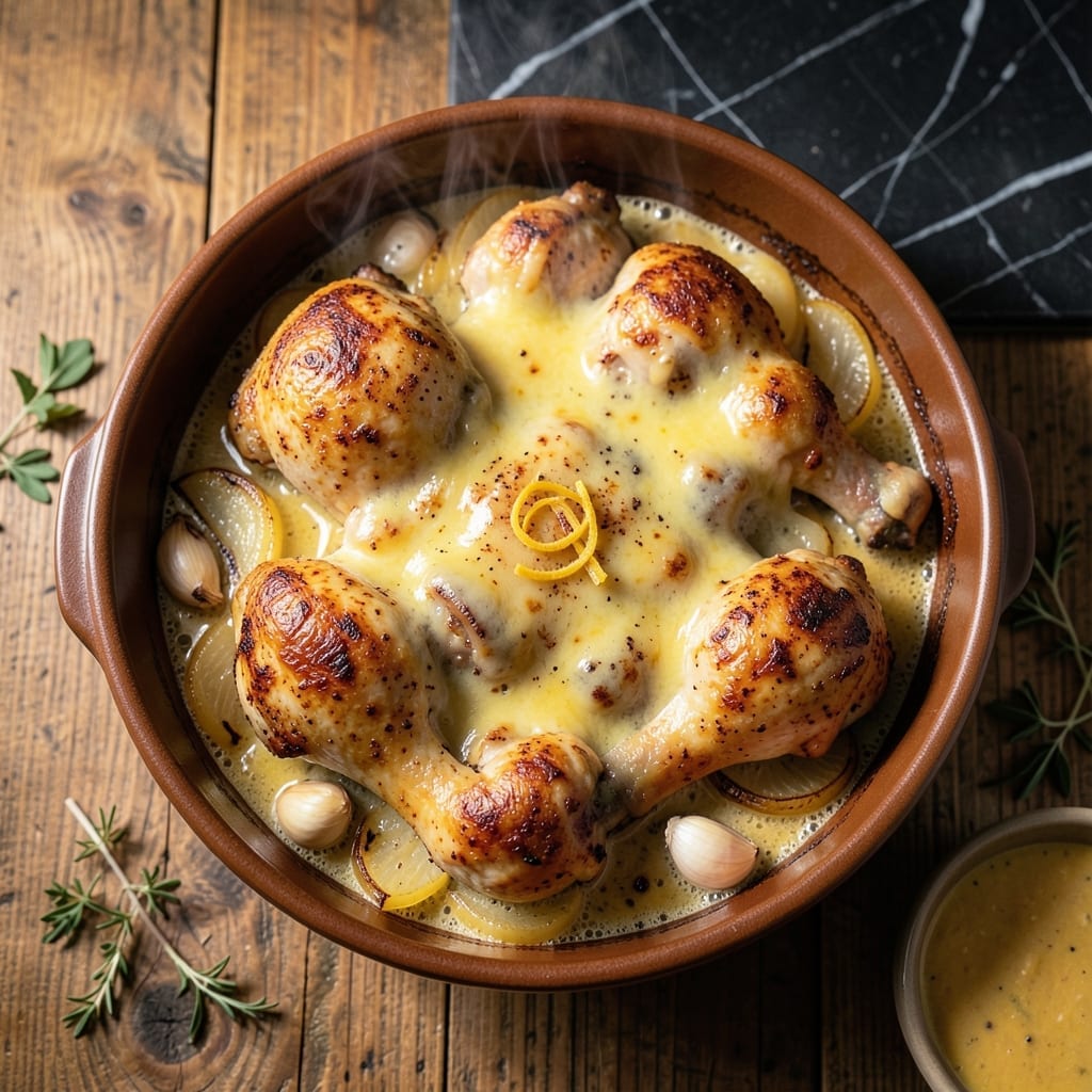 Recipe Chicken Legs Casserole: Cheesy One-Pan Comfort
