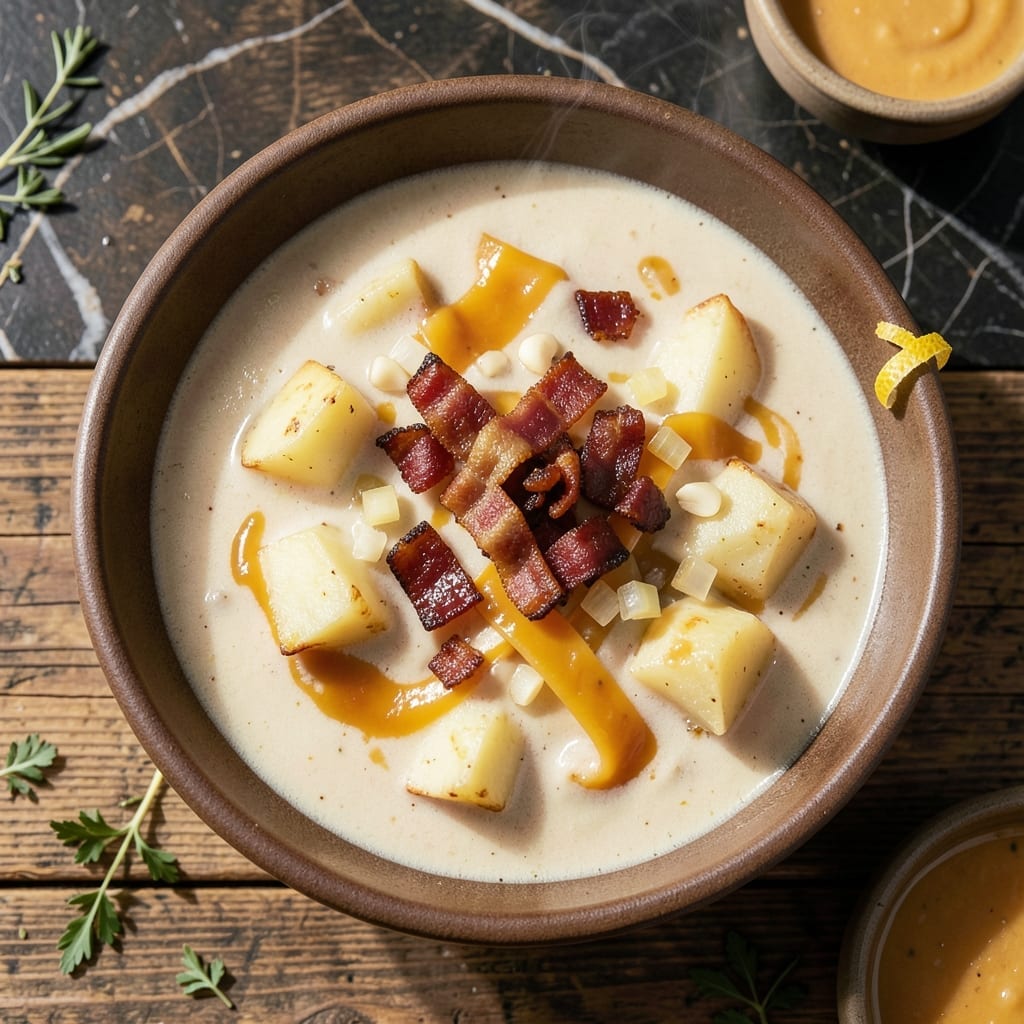 Cheddars Baked Potato Soup Recipe: Loaded With Cheese and Bacon Bites