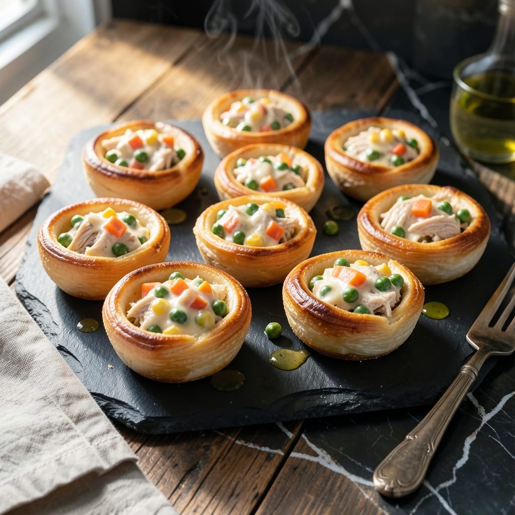 Mini Pot Pie Recipe Crescent Rolls: Flaky Layers of Savory Comfort