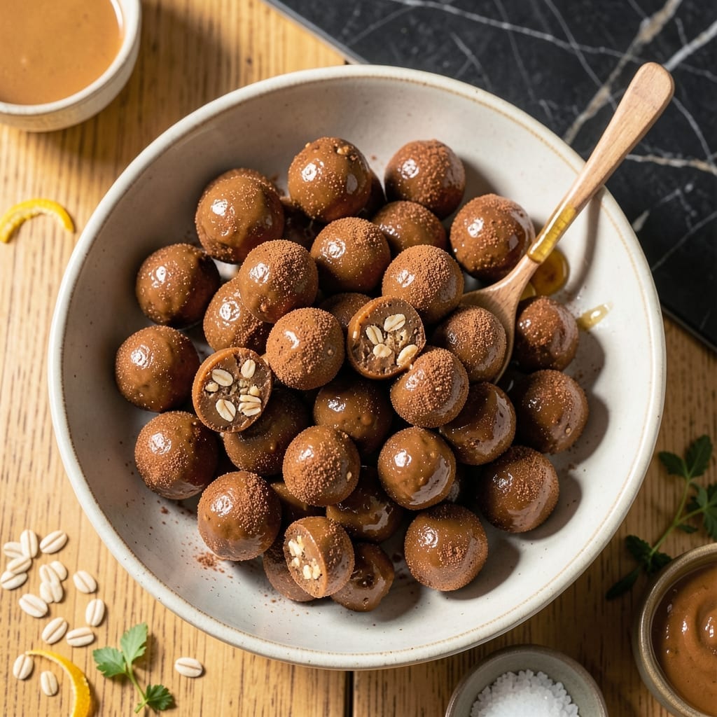 Peanut Butter Balls Recipe No Bake: Chocolate-Covered Energy Bites