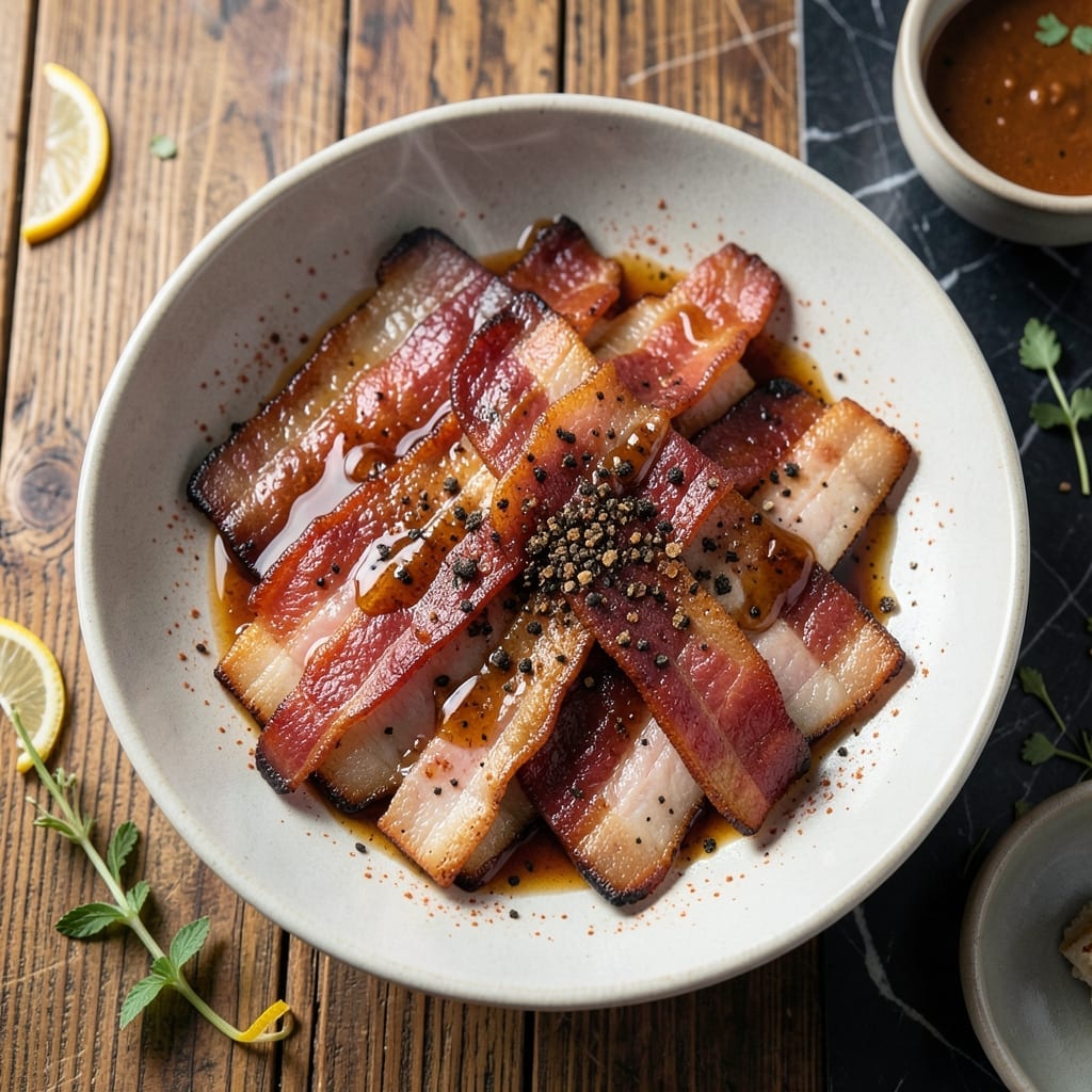 Morton Tender Quick Bacon Recipe: Smoky Sweet Oven-Glazed Bites