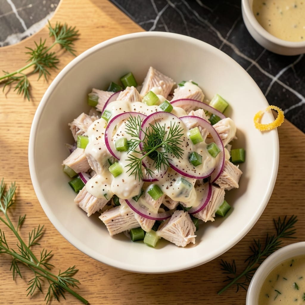 Tuna Salad Recipe Martha Stewart: Classic Creamy Texture with Fresh Herbs