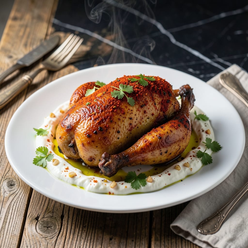 Sanjeev Kapoor's Indian Roasted Chicken Recipe: Aromatic Spices and Golden Crust