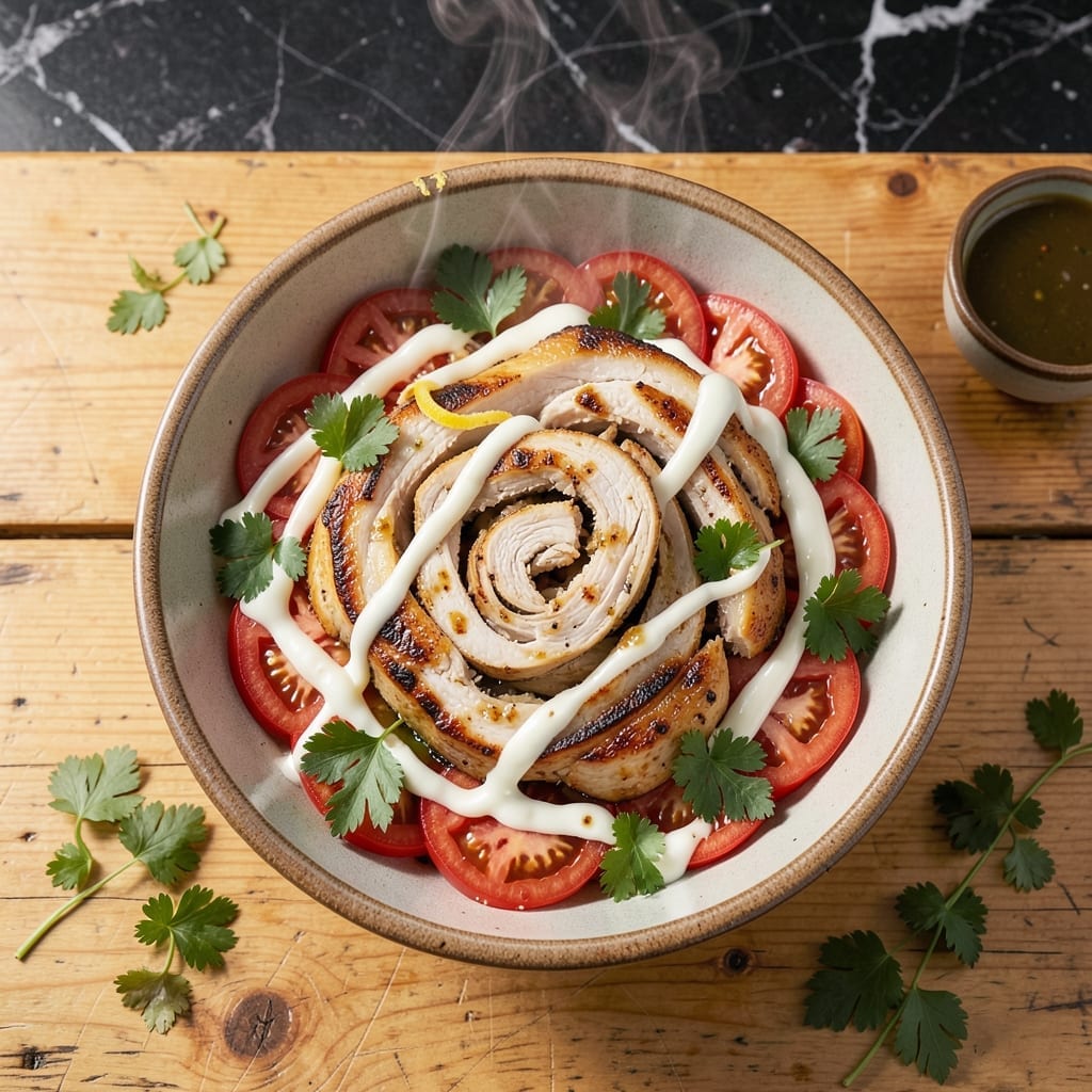 Chicken Shawarma Recipe Lebanese: Marinated Spices and Grilled Aromas