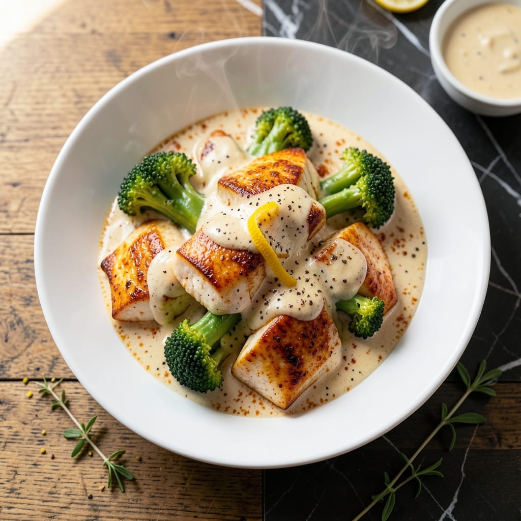 Recipe for Chicken Divan With Broccoli and Curry: Creamy Casserole With a Spiced Kick