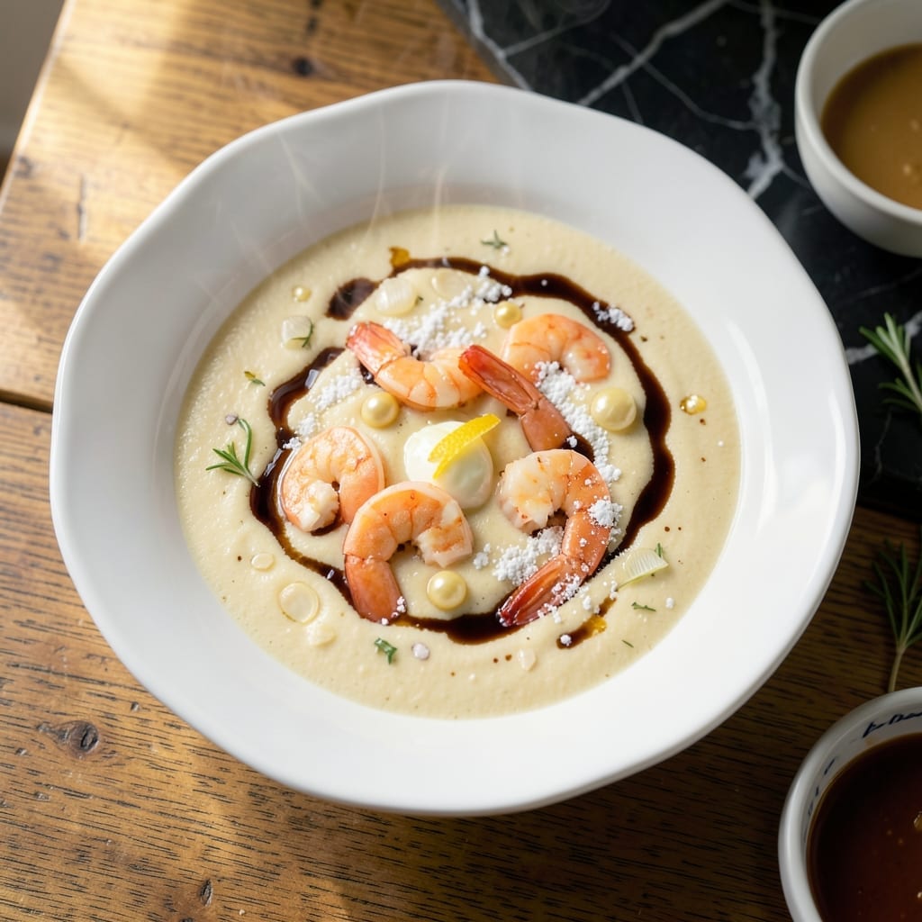 Recipe for Cream of Shrimp Soup: Velvety Bisque With Ocean-Kissed Depth